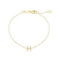 Gravellona Toce  - Corso Marconi 53 - Bracciale Gioielleria Dossena  Donna in Oro Zircone 9BIZ36GGA - 9BIZ36GGA